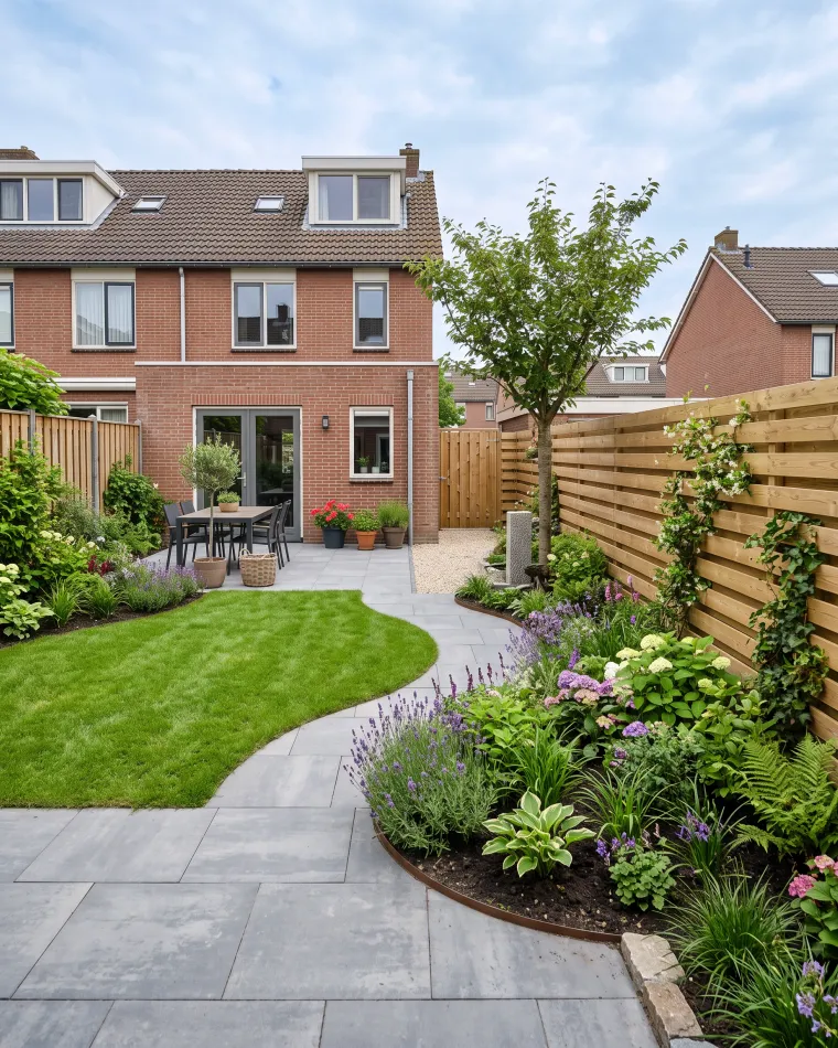 Nieuwe tuin aangelegd in Breda